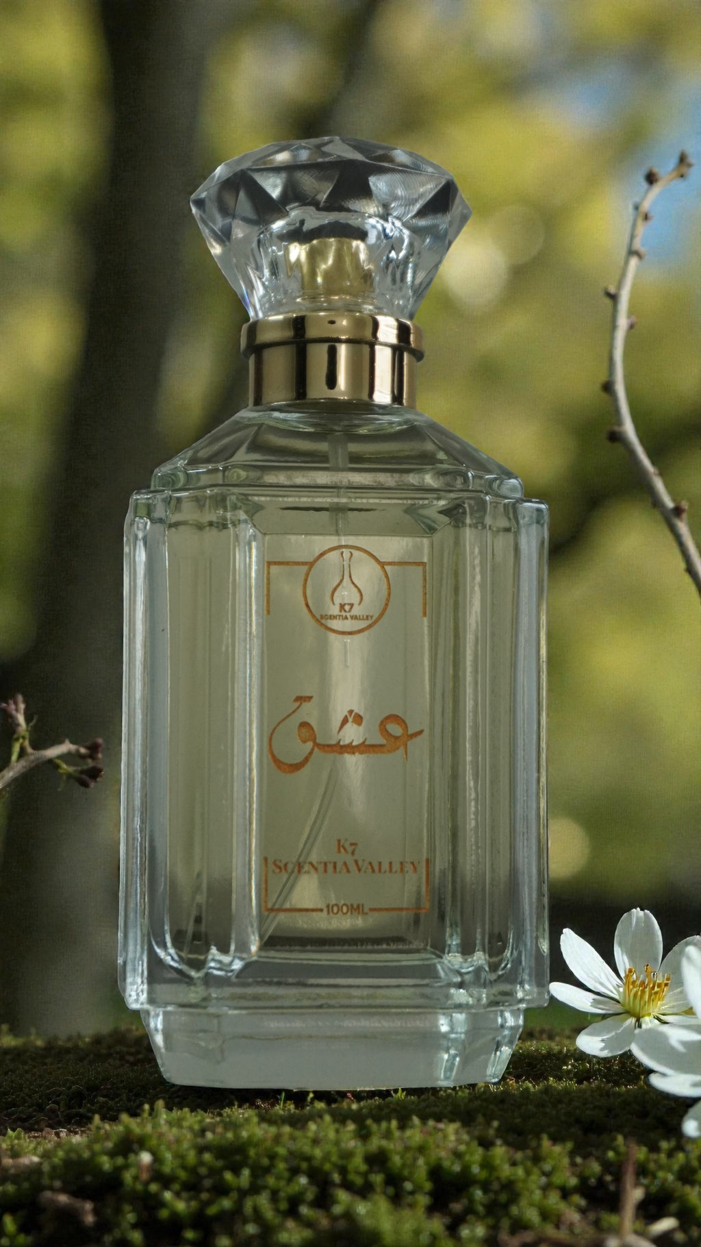 Ishq Extrait de Parfum luxury romantic perfume by K7 Scentia Valley
